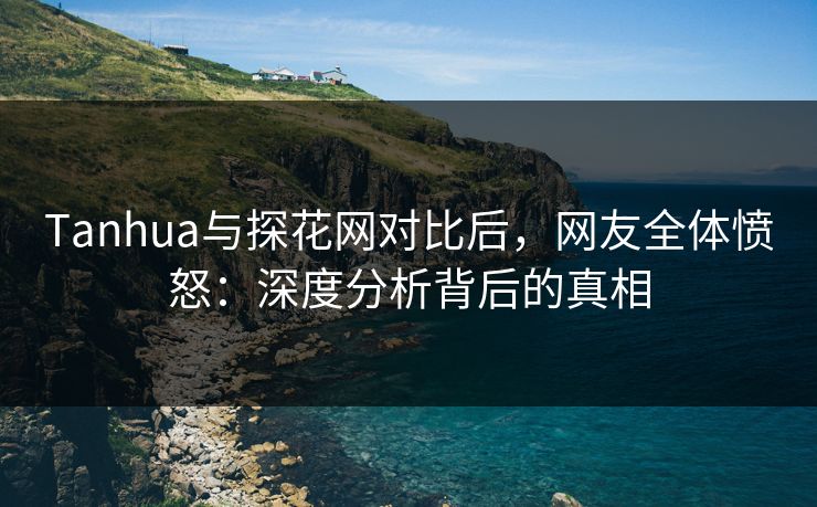 Tanhua与探花网对比后，网友全体愤怒：深度分析背后的真相