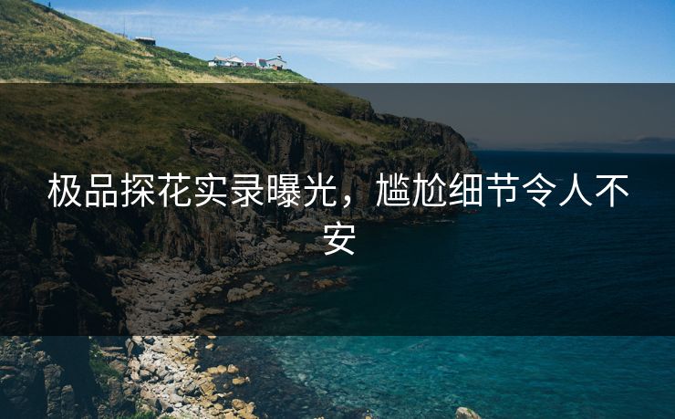 极品探花实录曝光，尴尬细节令人不安